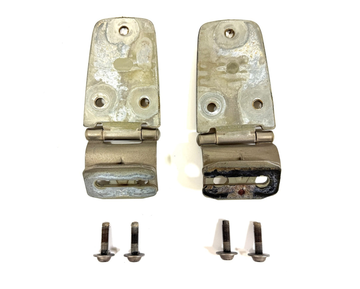 97-06 LIGHT KHAKI (PJC) Hood Hinge Factory OEM Pair Hinges Jeep TJ Wrangler1