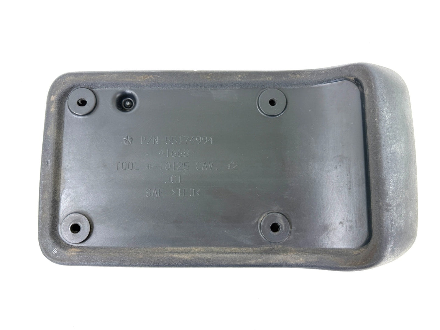 Jeep Wrangler TJ 1997-06 OEM Rear License Plate Bracket Holder Mount5