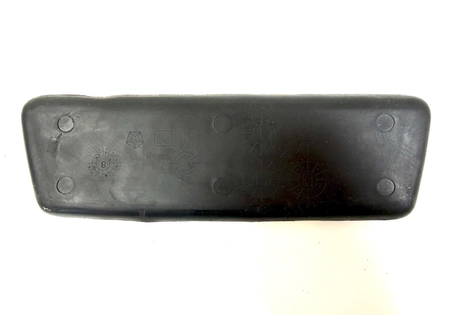 Jeep Wrangler TJ 1997-2006 Dash Center Bezel Upper Rubber Mat Insert OEM 1
