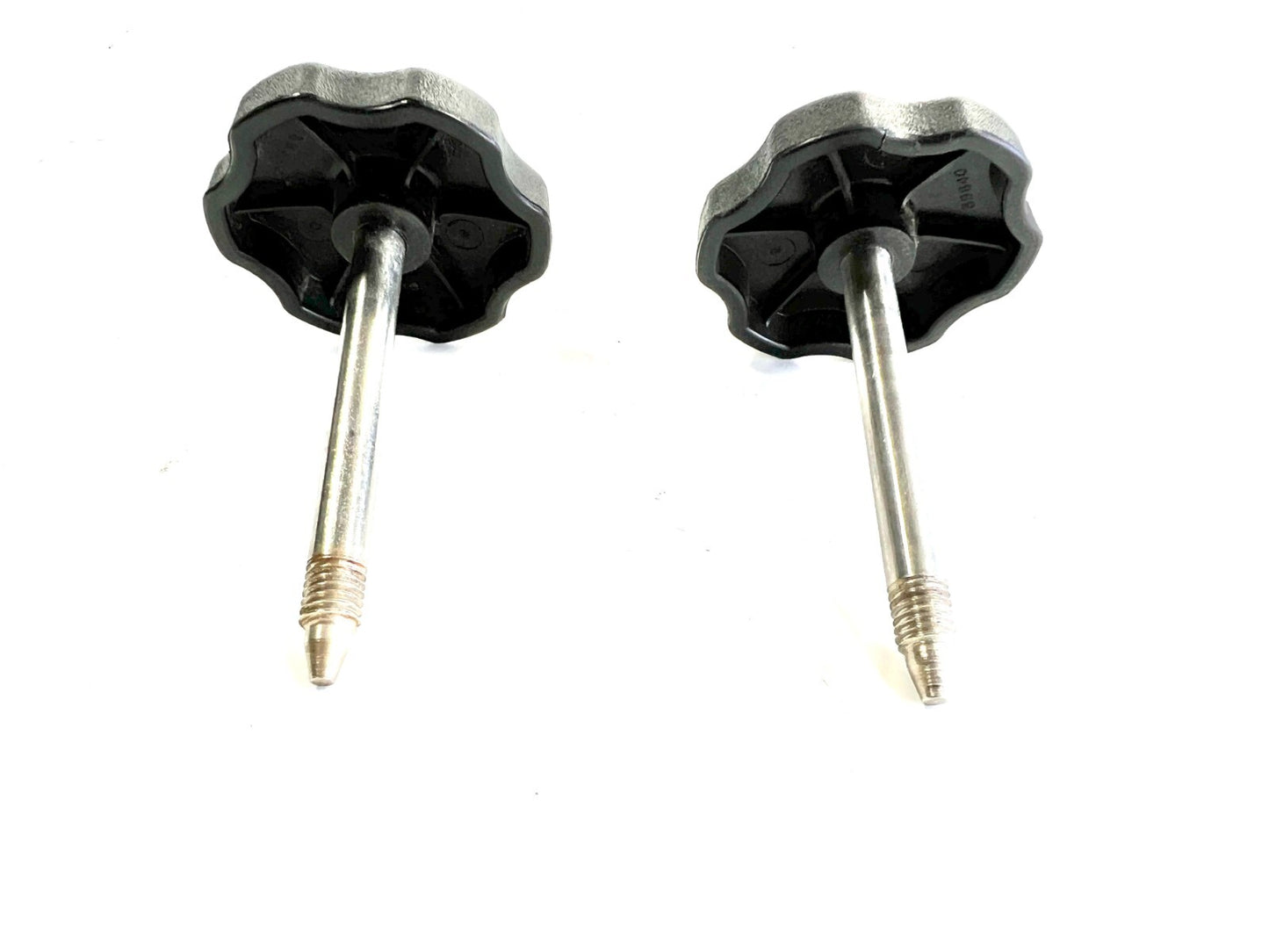 97-06 JEEP WRANGLER TJ SOFT TOP DOOR SURROUND KNOB Set 2 Knobs & Bracket Bolts1