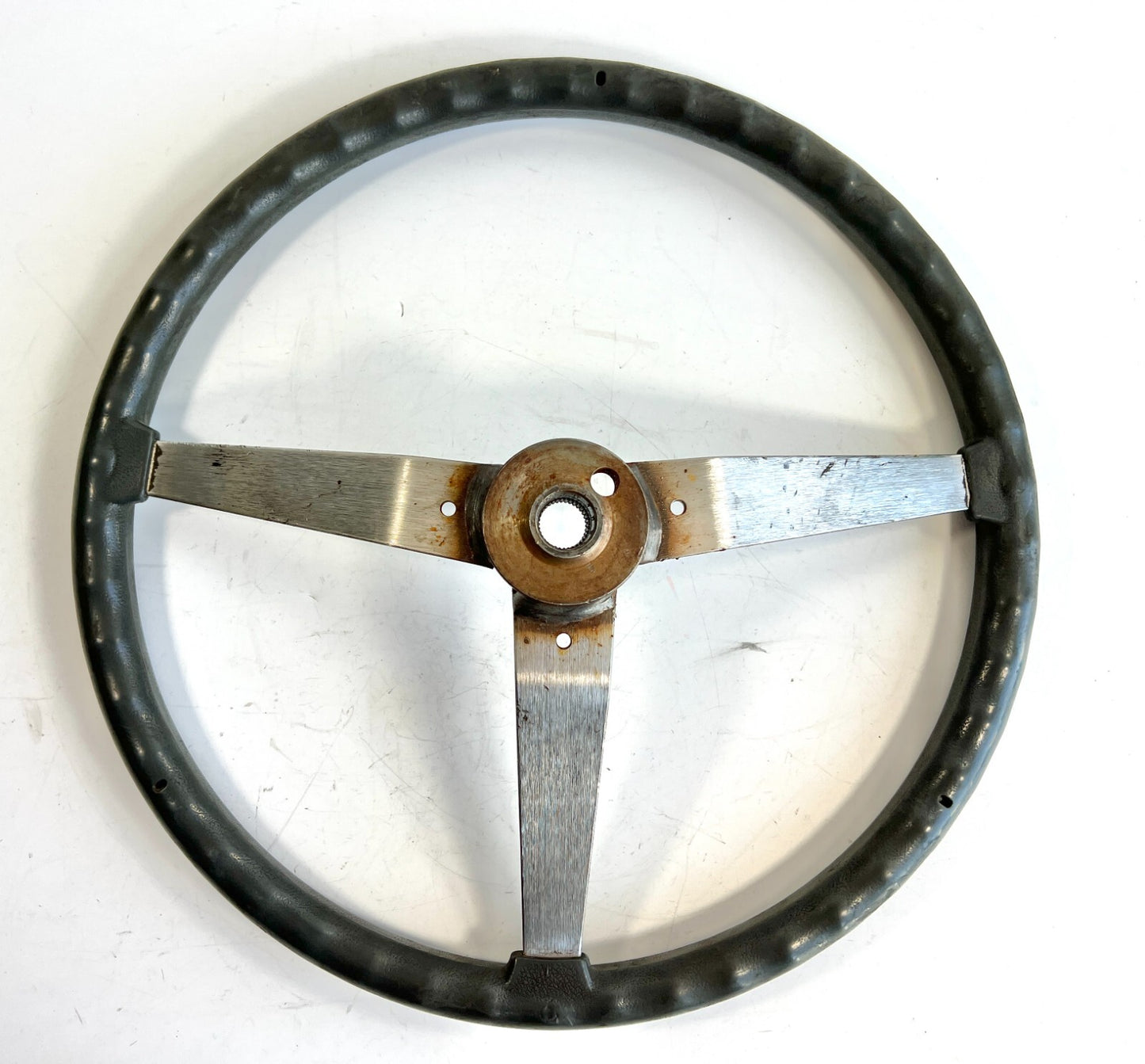 Jeep Wrangler YJ 87-95 Steering Wheel Factory Black Vinyl1