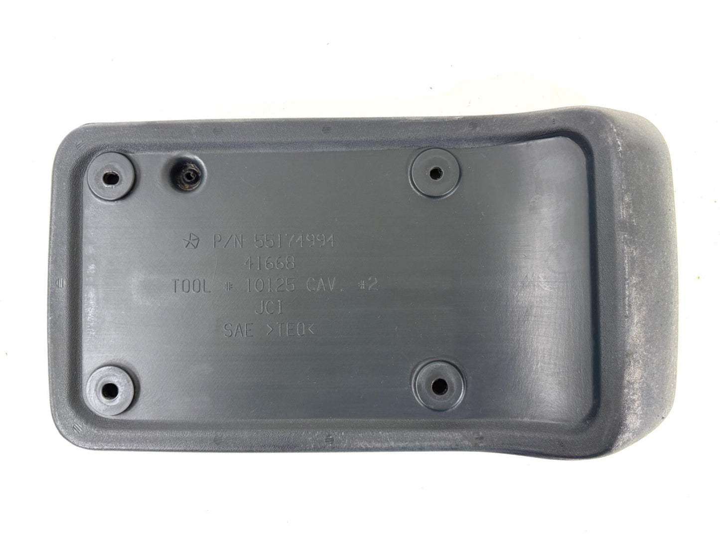 Jeep Wrangler TJ 1997-06 OEM Rear License Plate Bracket Holder Mount5