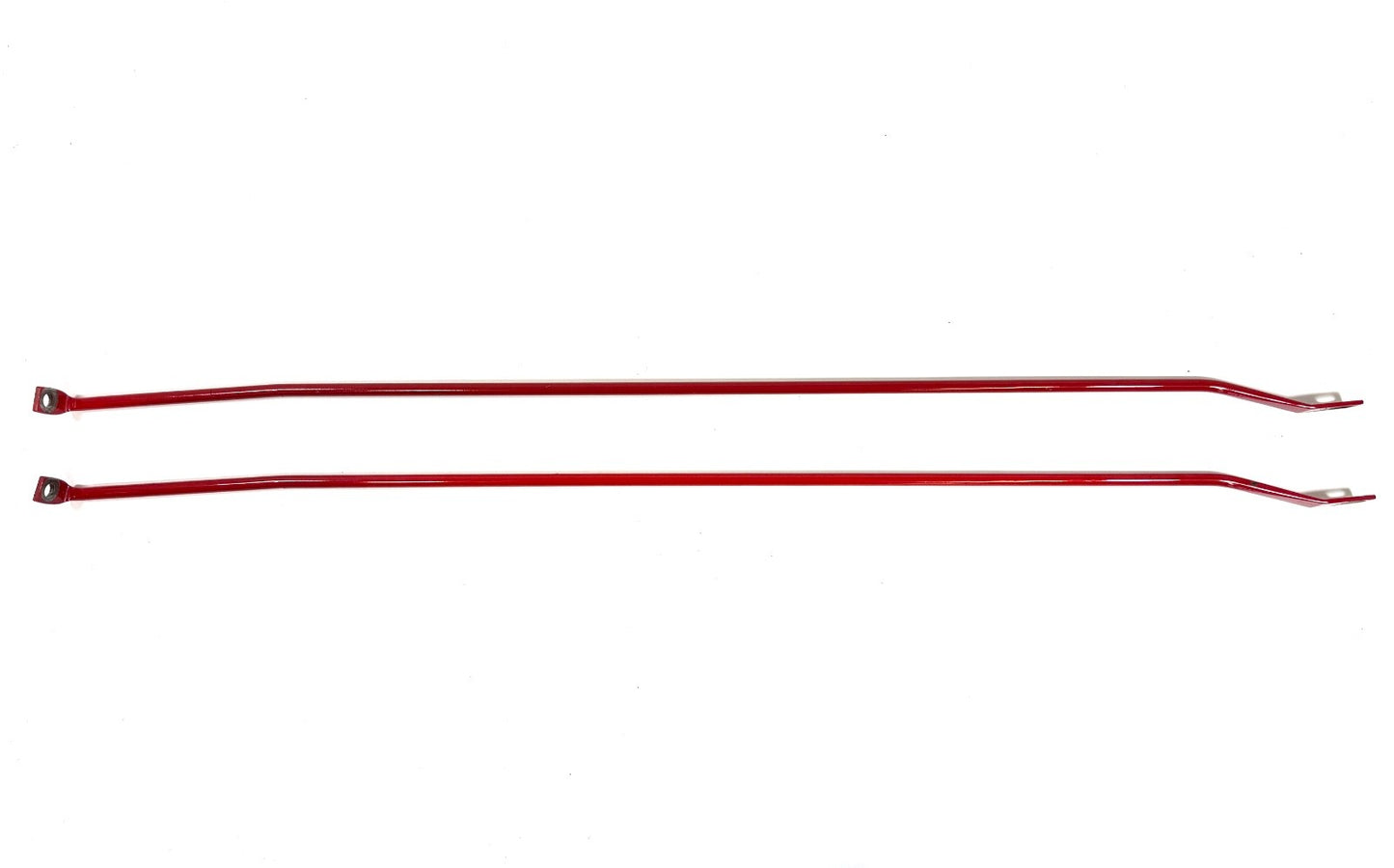 Jeep TJ Wrangler OEM Front Grill Support Rods PR4 FLAME RED 1997-2006 w/Bolts2