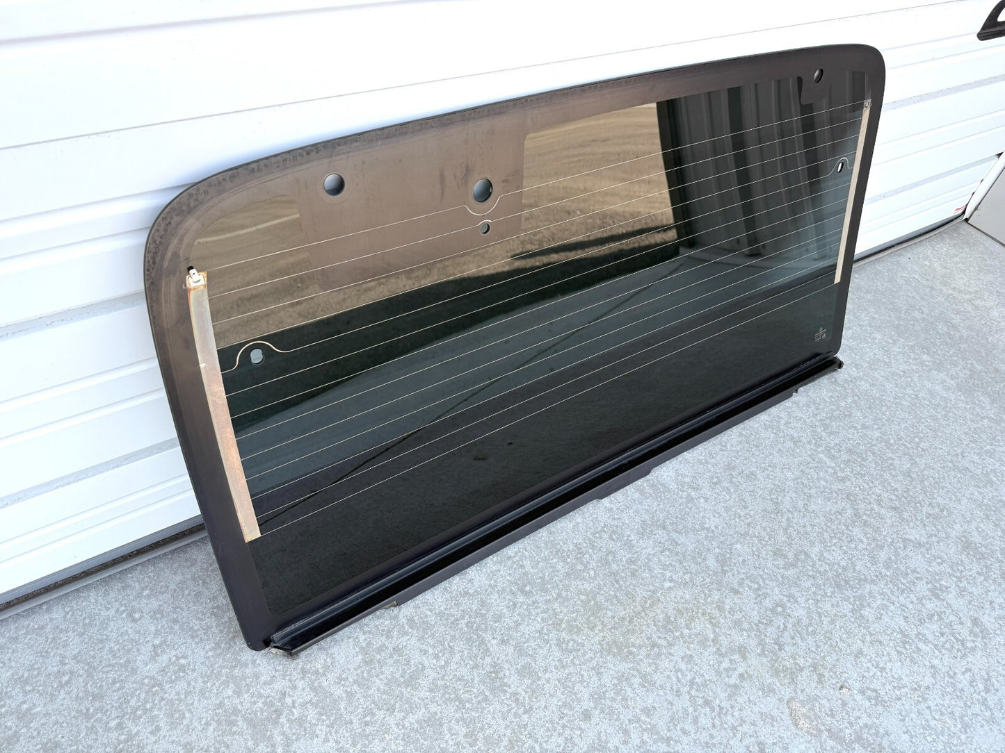 Jeep Wrangler TJ 2003-06 Rear Hard Top Hatch Tinted Glass Window Heated Defrost3