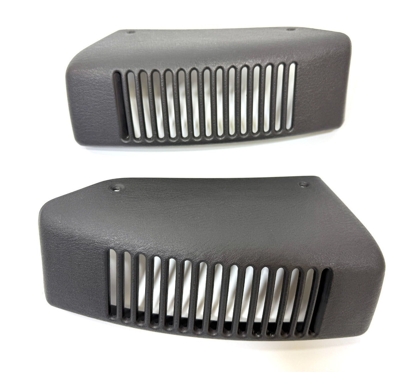 Jeep TJ Wrangler OEM Dash Speaker Grill Trim Panel Pair Black-Slate 1997-20062