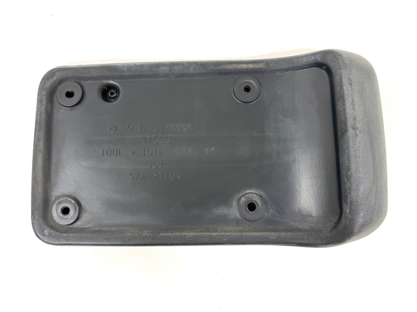 Jeep Wrangler TJ 1997-06 OEM Rear License Plate Bracket Holder Mount5