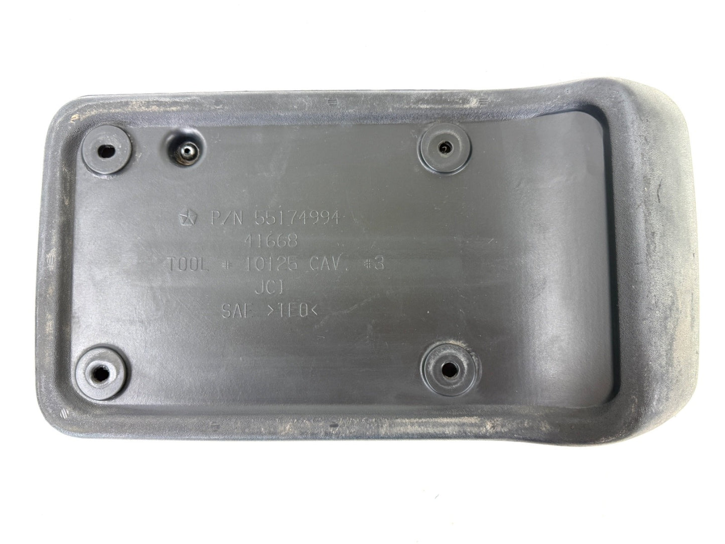 Jeep Wrangler TJ 1997-06 OEM Rear License Plate Bracket Holder Mount5