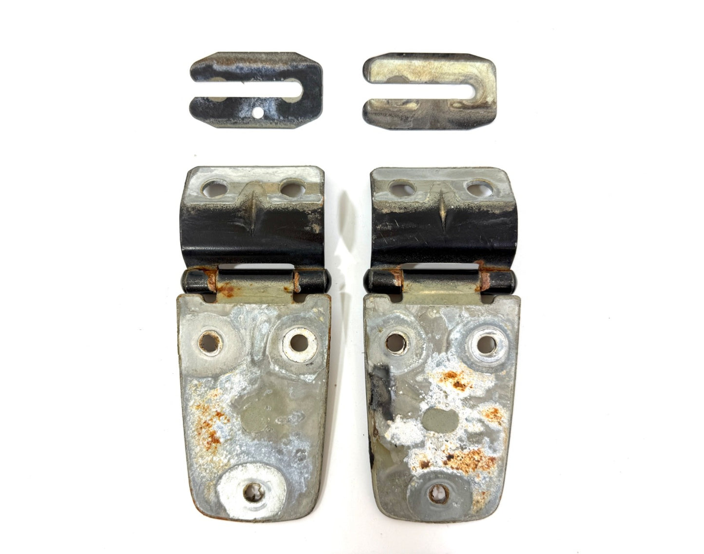 97-06 BLACK (PX8) Hood Hinge Factory OEM Pair Hinges Jeep TJ Wrangler1