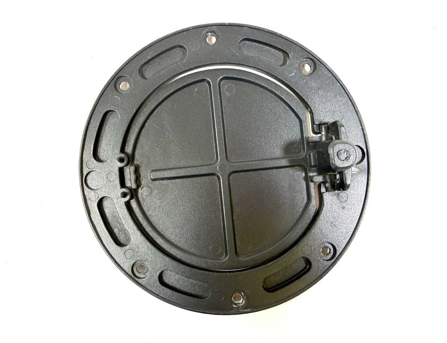 Jeep Wrangler TJ Fuel Filler Neck Bezel and Stainless Locking Door3