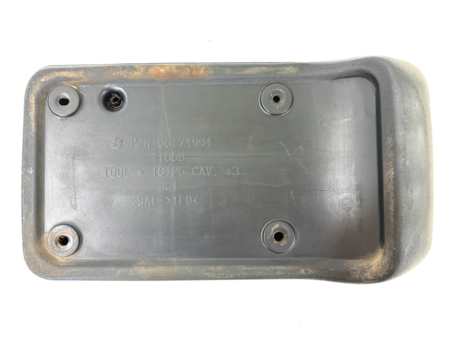 Jeep Wrangler TJ 1997-06 OEM Rear License Plate Bracket Holder Mount5