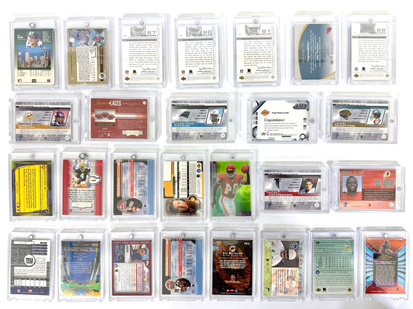 Sports Card Game Used, Autographed, Serial numbered, Mix Sport Lot Of 271