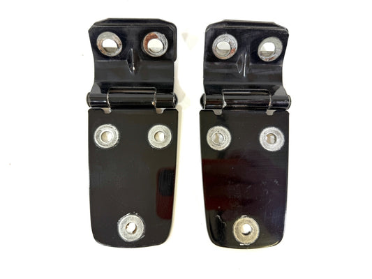 97-06 BLACK (PX8) Hood Hinge Factory OEM Pair Hinges Jeep TJ Wrangler0