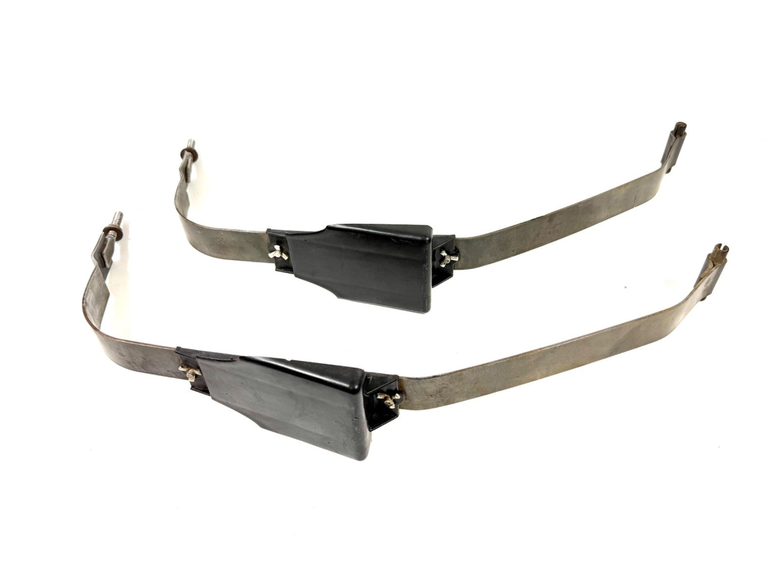 Jeep TJ Wrangler 19 Gallon Gas Tank Straps 1997 1998 1999 2000 2001 2002 w/Nuts0