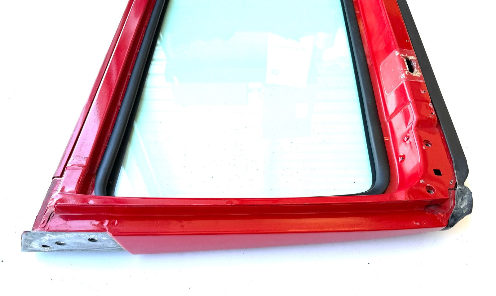 Windshield Frame Panel FLAME RED PR4 with Free Glass 97-02 Jeep TJ Wrangler8