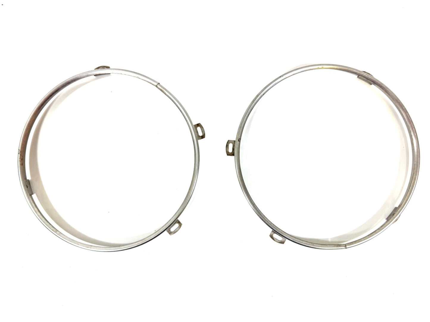 OEM Jeep Wrangler TJ Headlight Bulb Metal Retainer Ring PAIR Fits LH RH 97-060