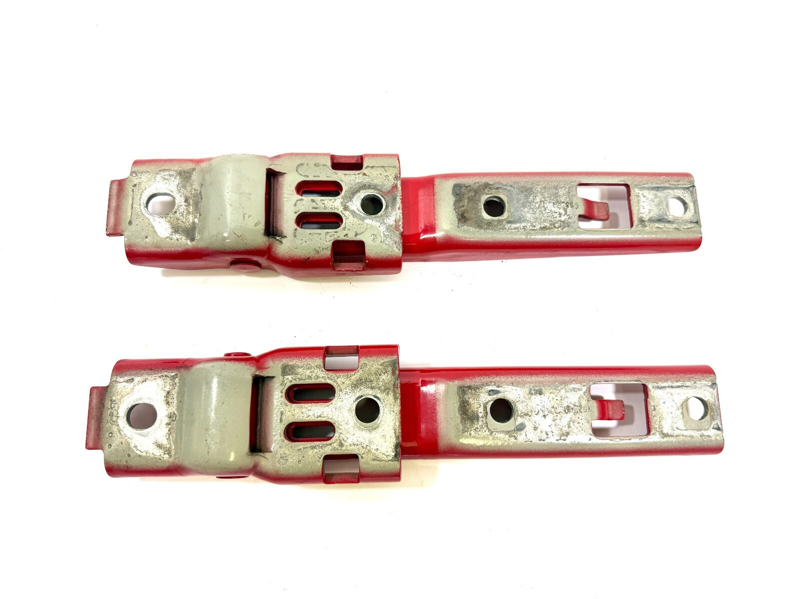 Jeep TJ Wrangler OEM Tailgate Hinge Set PR4 FLAME RED 2004 2005 20062