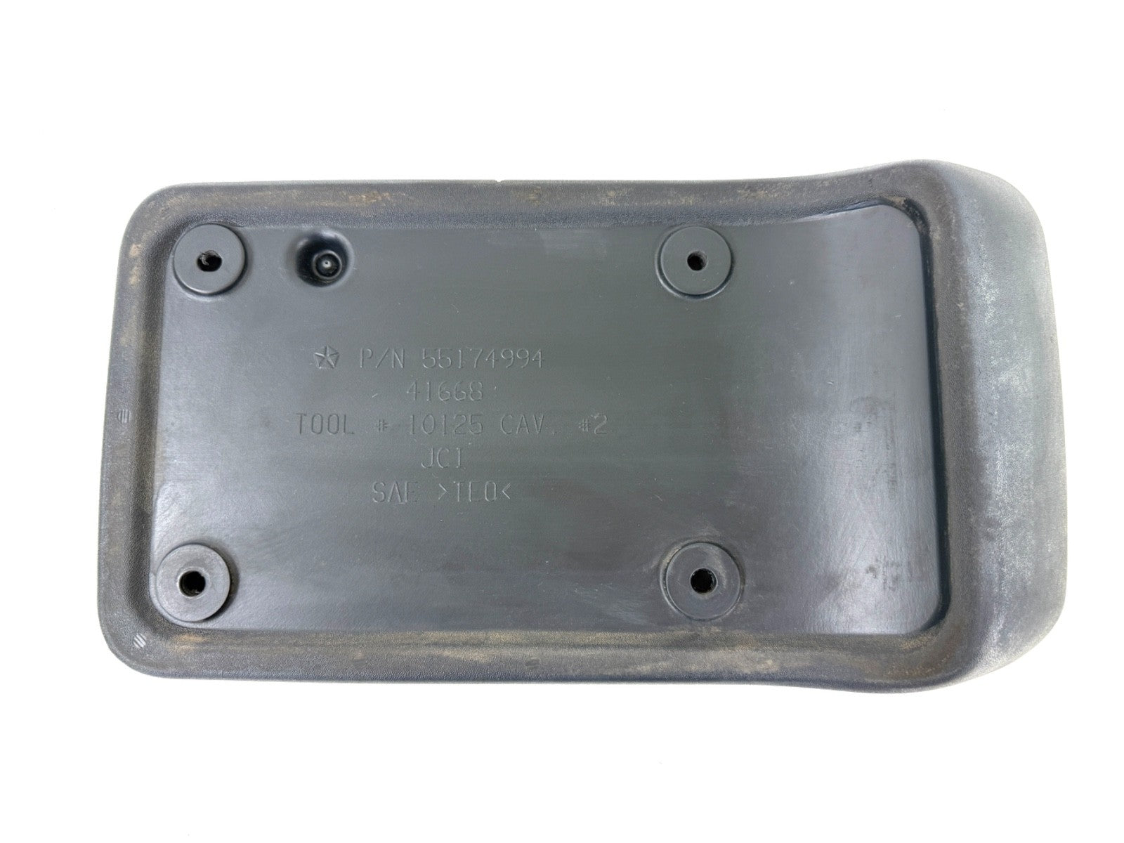 Jeep Wrangler TJ 1997-06 OEM Rear License Plate Bracket Holder Mount5