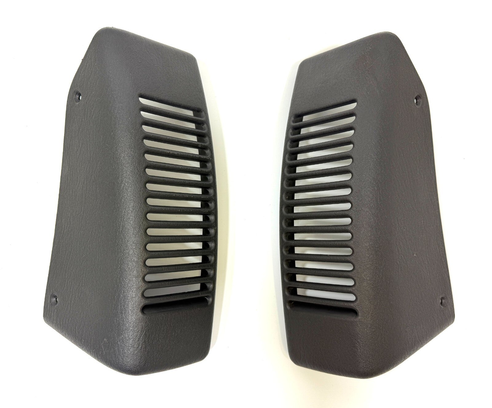 Jeep TJ Wrangler OEM Dash Speaker Grill Trim Panel Pair Black-Slate 1997-20060