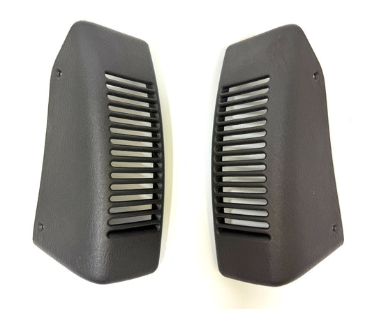 Jeep TJ Wrangler OEM Dash Speaker Grill Trim Panel Pair Black-Slate 1997-20060