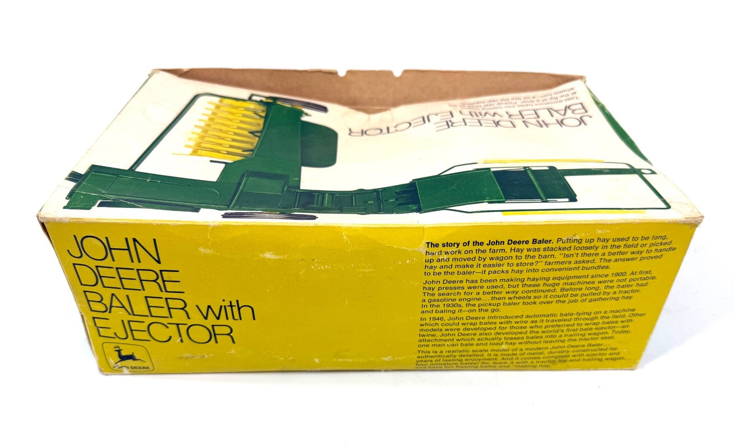ERTL #545 John Deere Baler with Ejector New in Box 1970's era 1:163