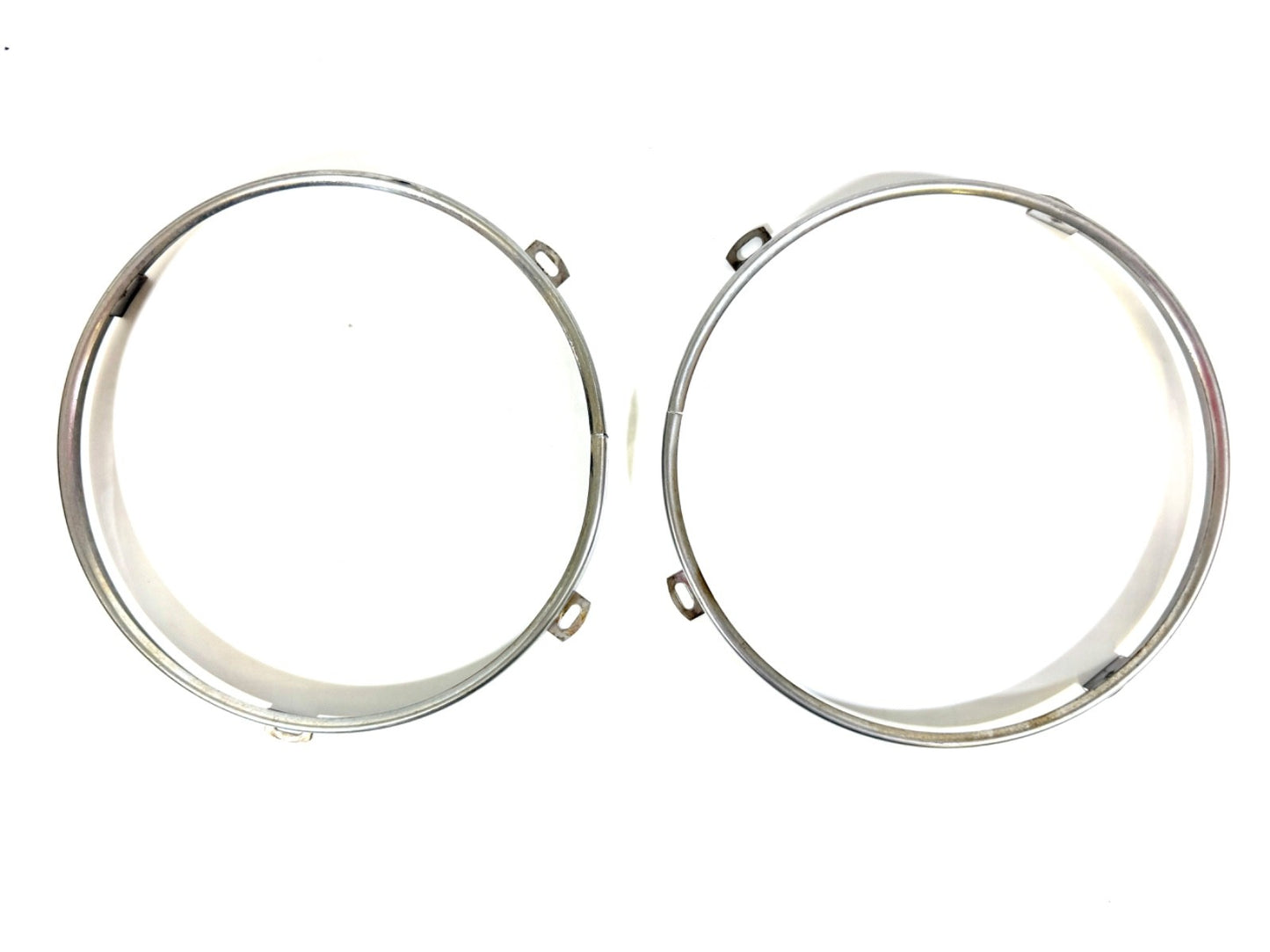 OEM Jeep Wrangler TJ Headlight Bulb Metal Retainer Ring PAIR Fits LH RH 97-060