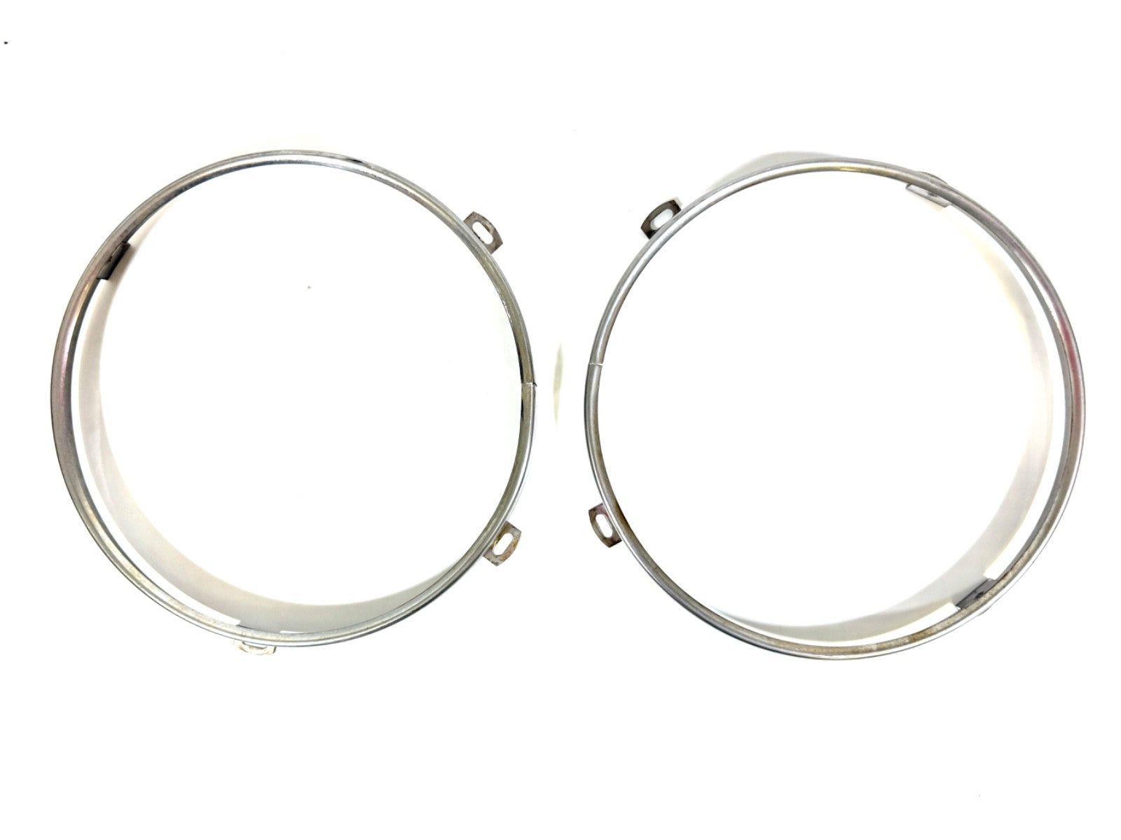 OEM Jeep Wrangler TJ Headlight Bulb Metal Retainer Ring PAIR Fits LH RH 97-060