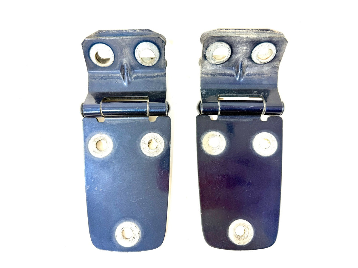 97-06 PATRIOT BLUE (PBT) Hood Hinge Factory OEM Pair Hinges Jeep TJ Wrangler0
