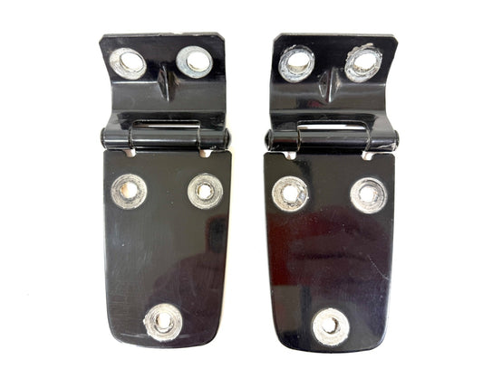 97-06 BLACK (PX8) Hood Hinge Factory OEM Pair Hinges Jeep TJ Wrangler0