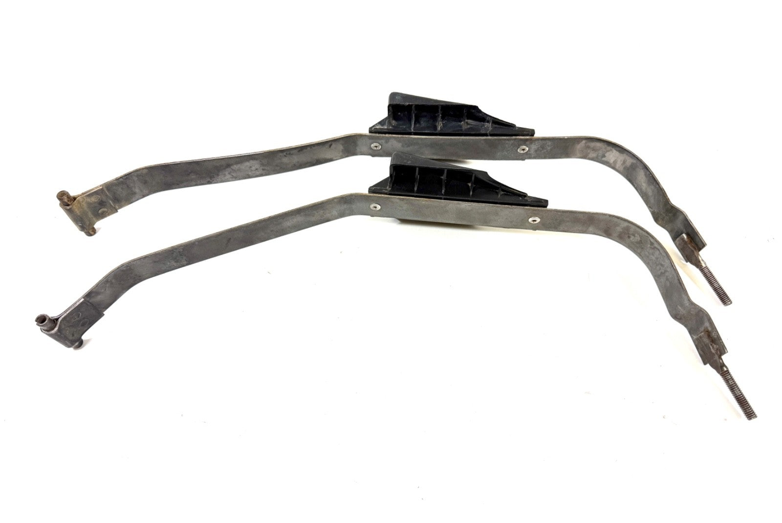 Jeep TJ Wrangler 19 Gallon Gas Tank Straps 1997 1998 1999 2000 2001 2002 w/Nuts4