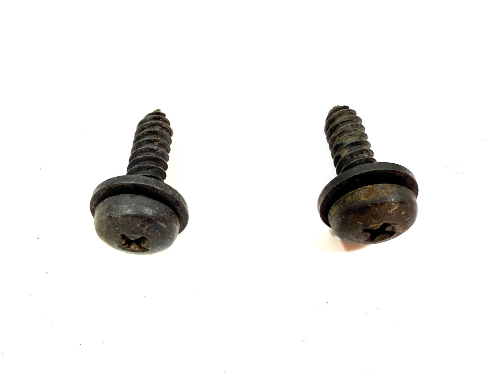 2003-06 Jeep TJ LJ Wrangler OEM LH RH Sun Visor Set Pair with Mounting Screws1