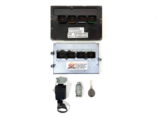 SET of 2006 Jeep Wrangler Rubicon with Auto Transmission PCM OEM and WranglerFix0