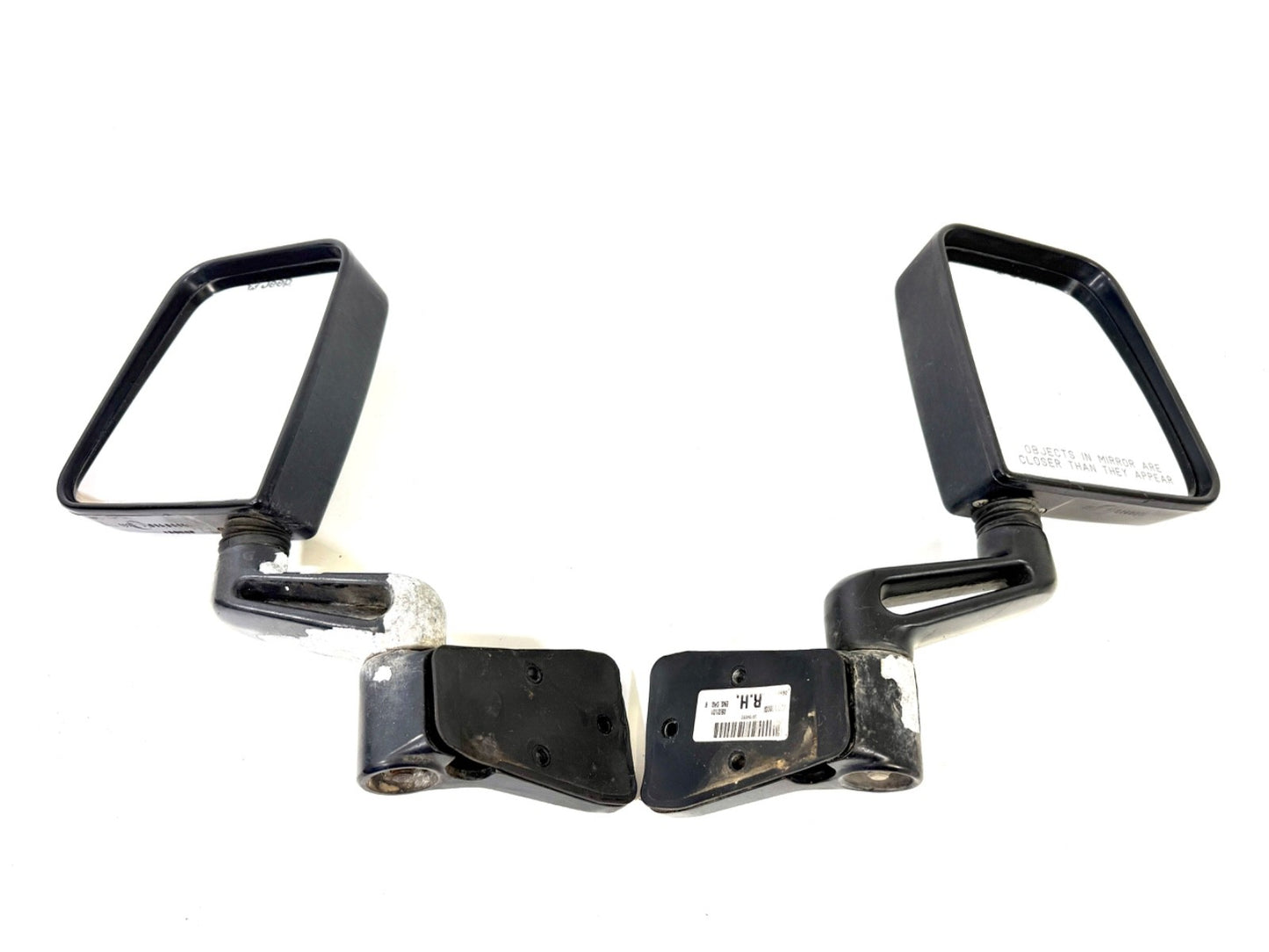 97-02 Jeep TJ Wrangler Driver & Pass Side Mirror Sideview PAIR OEM w/screws0