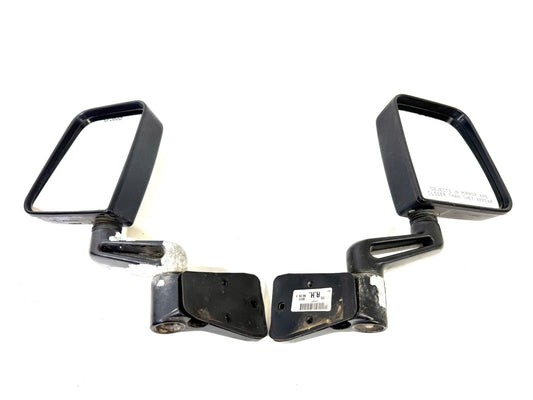 97-02 Jeep TJ Wrangler Driver & Pass Side Mirror Sideview PAIR OEM w/screws0