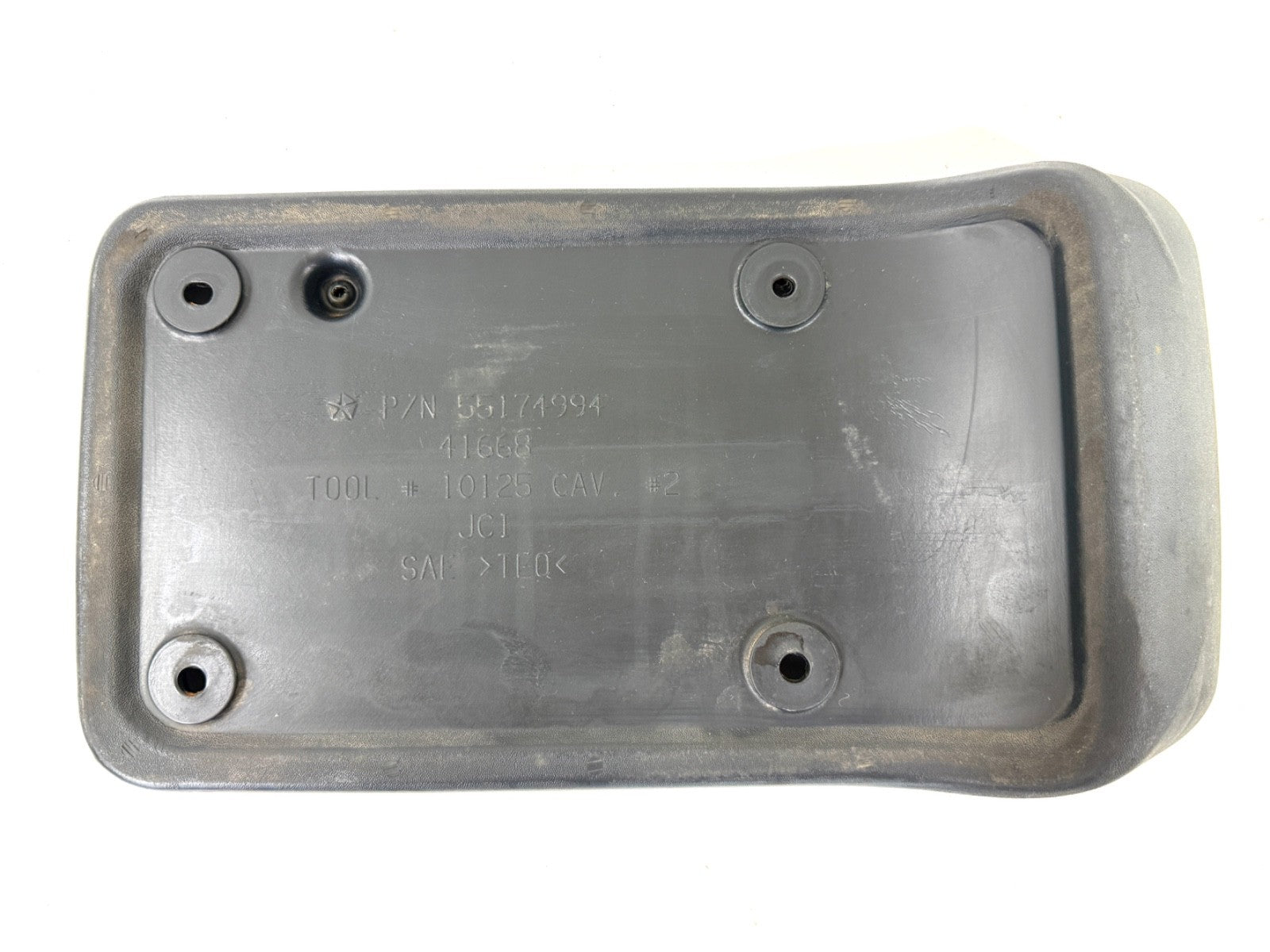 Jeep Wrangler TJ 1997-06 OEM Rear License Plate Bracket Holder Mount5