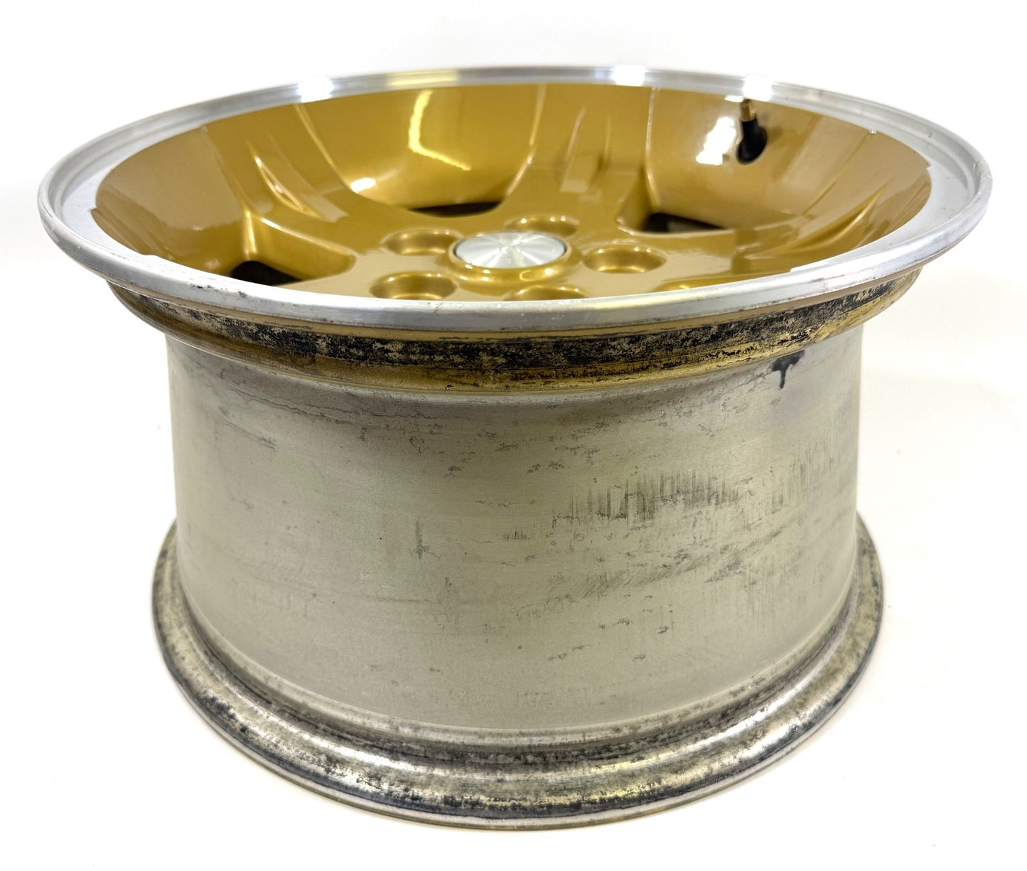 15" Jeep Wrangler Golden Eagle Wheel Rim Factory OEM 2003-2006 Machined Lip Gold7