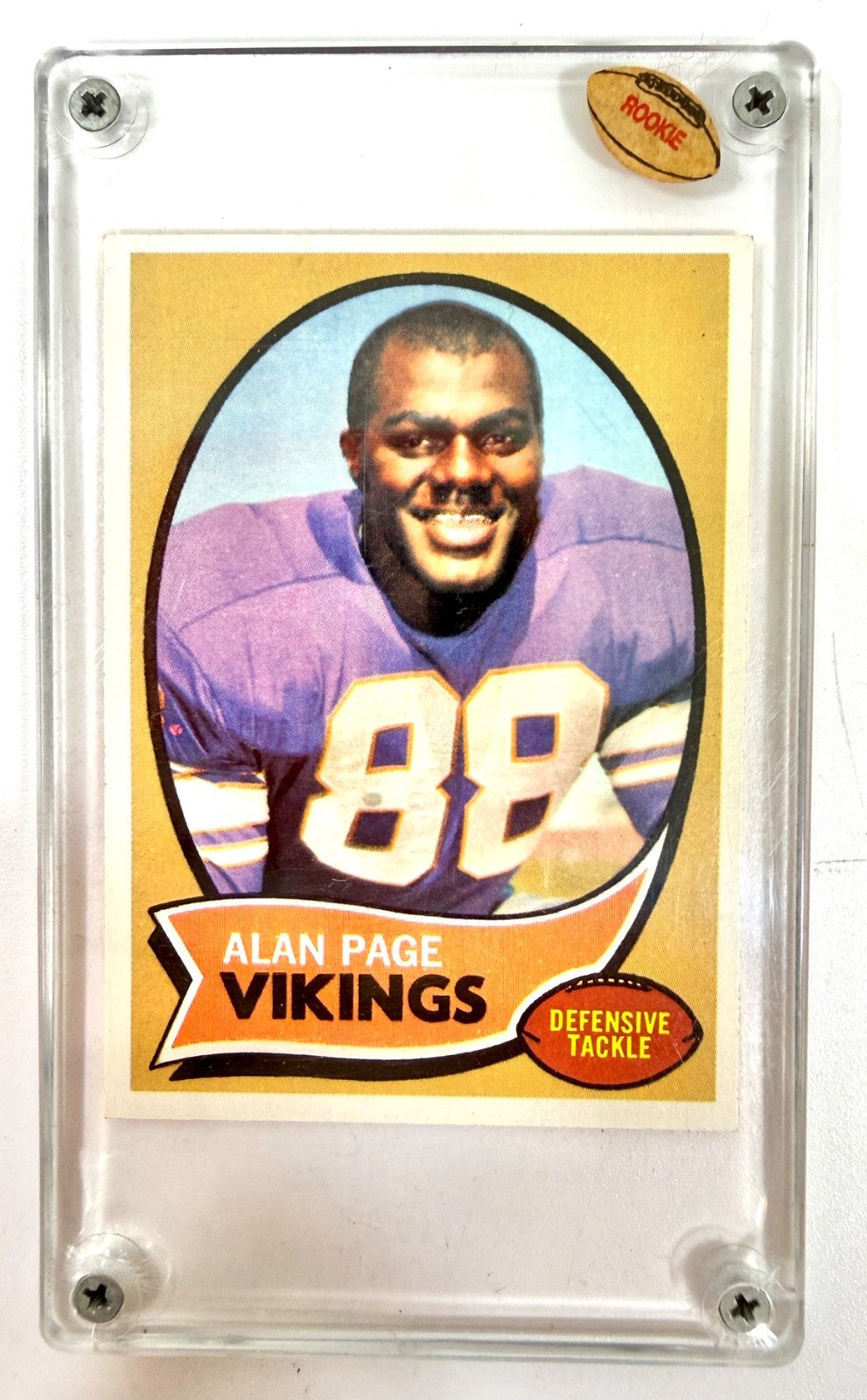 1970 Topps - Alan Page #59 RC - HOF Minnesota Vikings0