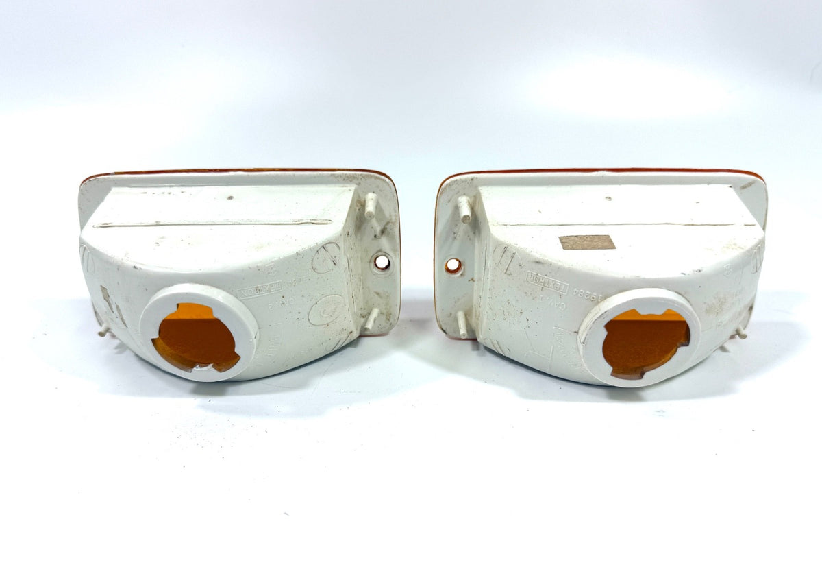 Jeep Wrangler TJ 97-06 OEM Front Driver Passenger RH LH Turn Signal Lens Pair3
