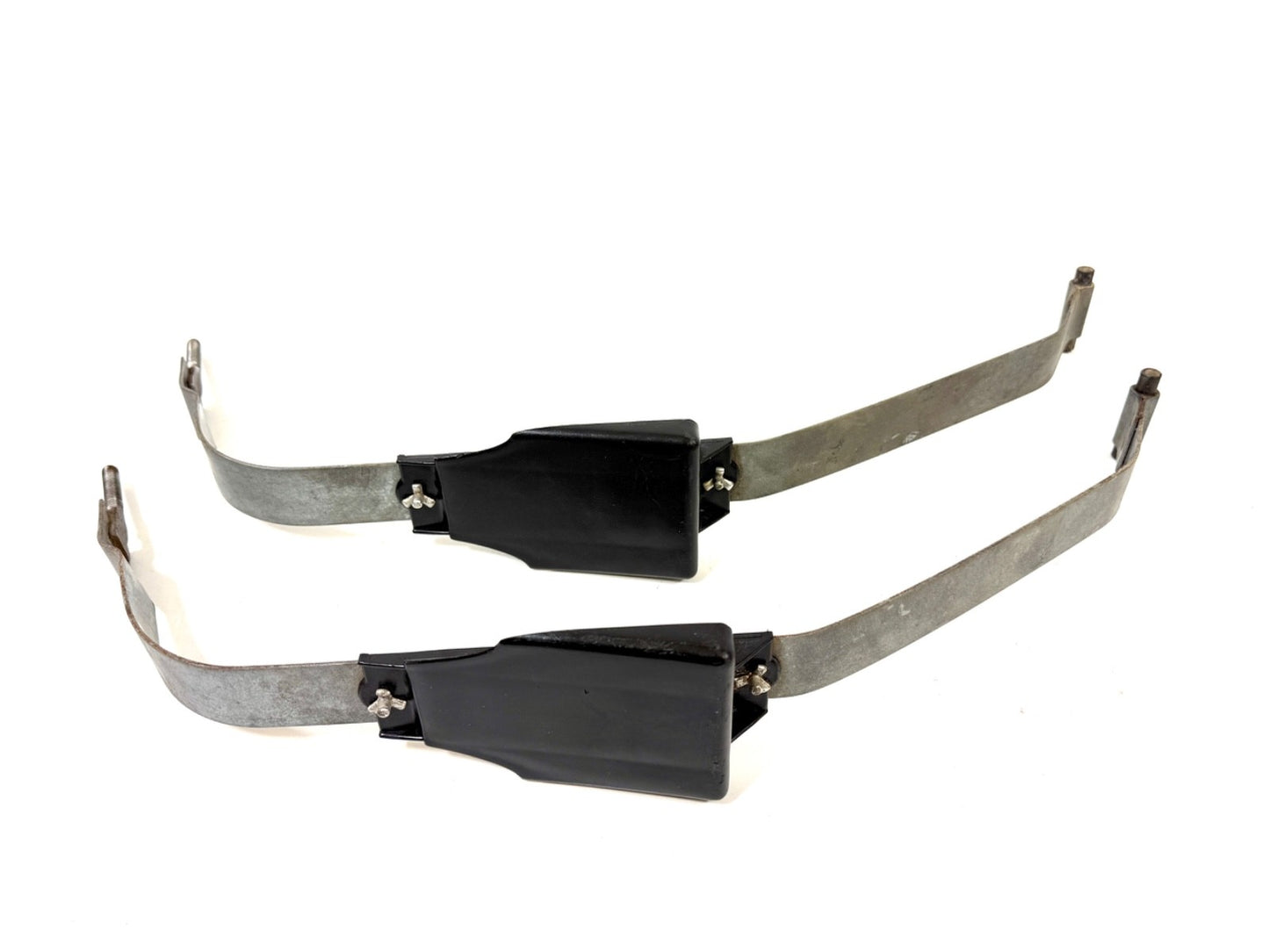 Jeep TJ Wrangler 19 Gallon Gas Tank Straps 1997 1998 1999 2000 2001 2002 w/Nuts0