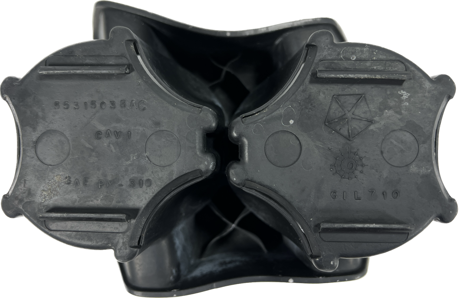 OEM 2001-2006 Jeep Wrangler TJ Front Rubber Cup Holder Insert1
