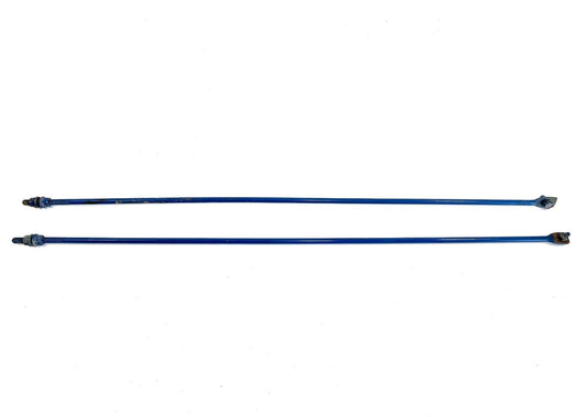 OEM Jeep Wrangler YJ Grille Radiator Support Rods 1987-1995 Blue0