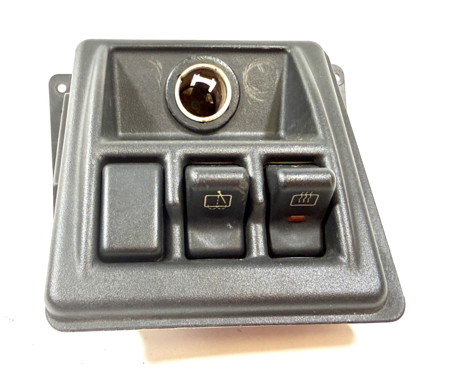 Center Dash Switch Bezel Panel Rear Wiper & Defroster Jeep Wrangler TJ 97-020