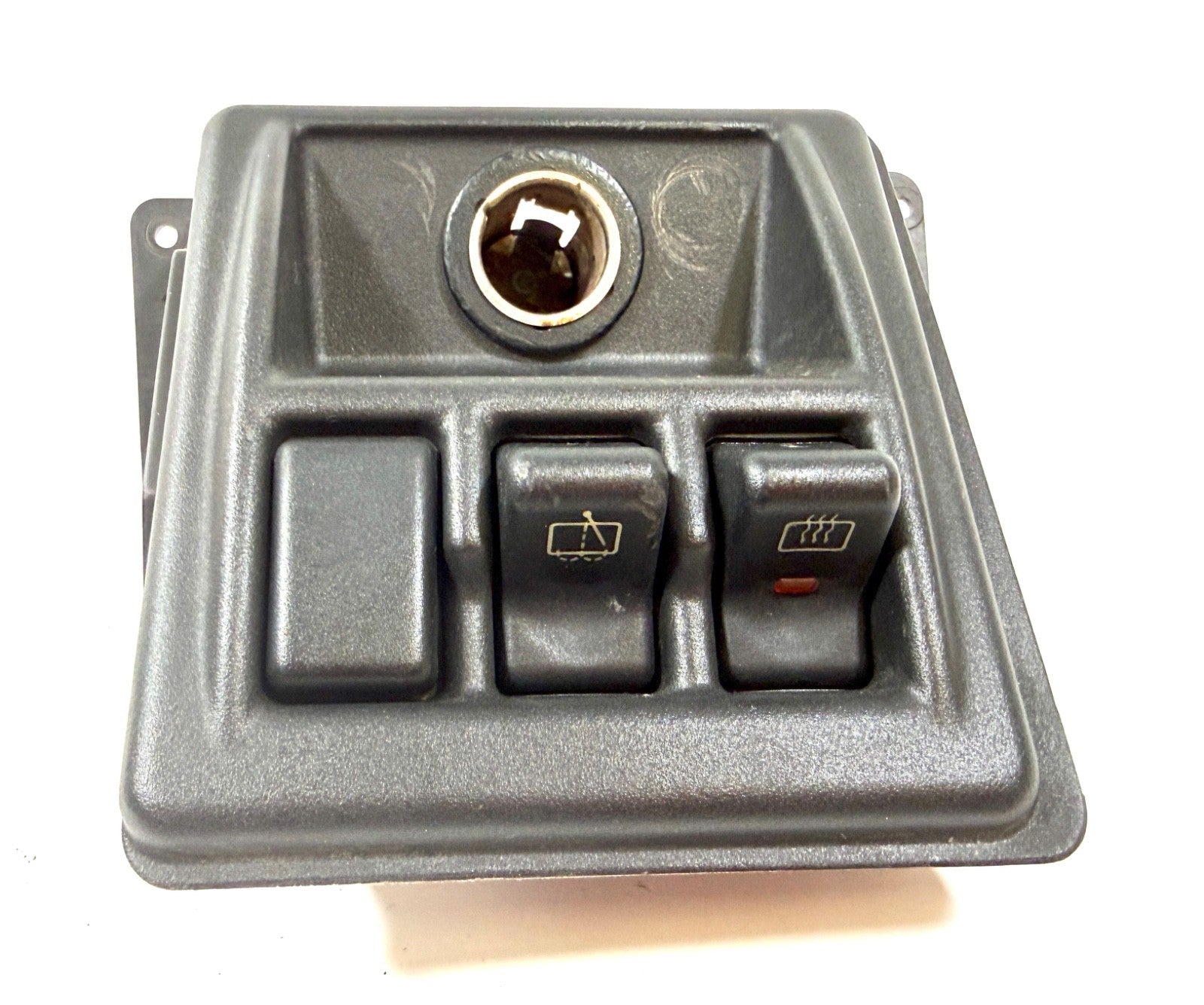 Center Dash Switch Bezel Panel Rear Wiper & Defroster Jeep Wrangler TJ 97-020