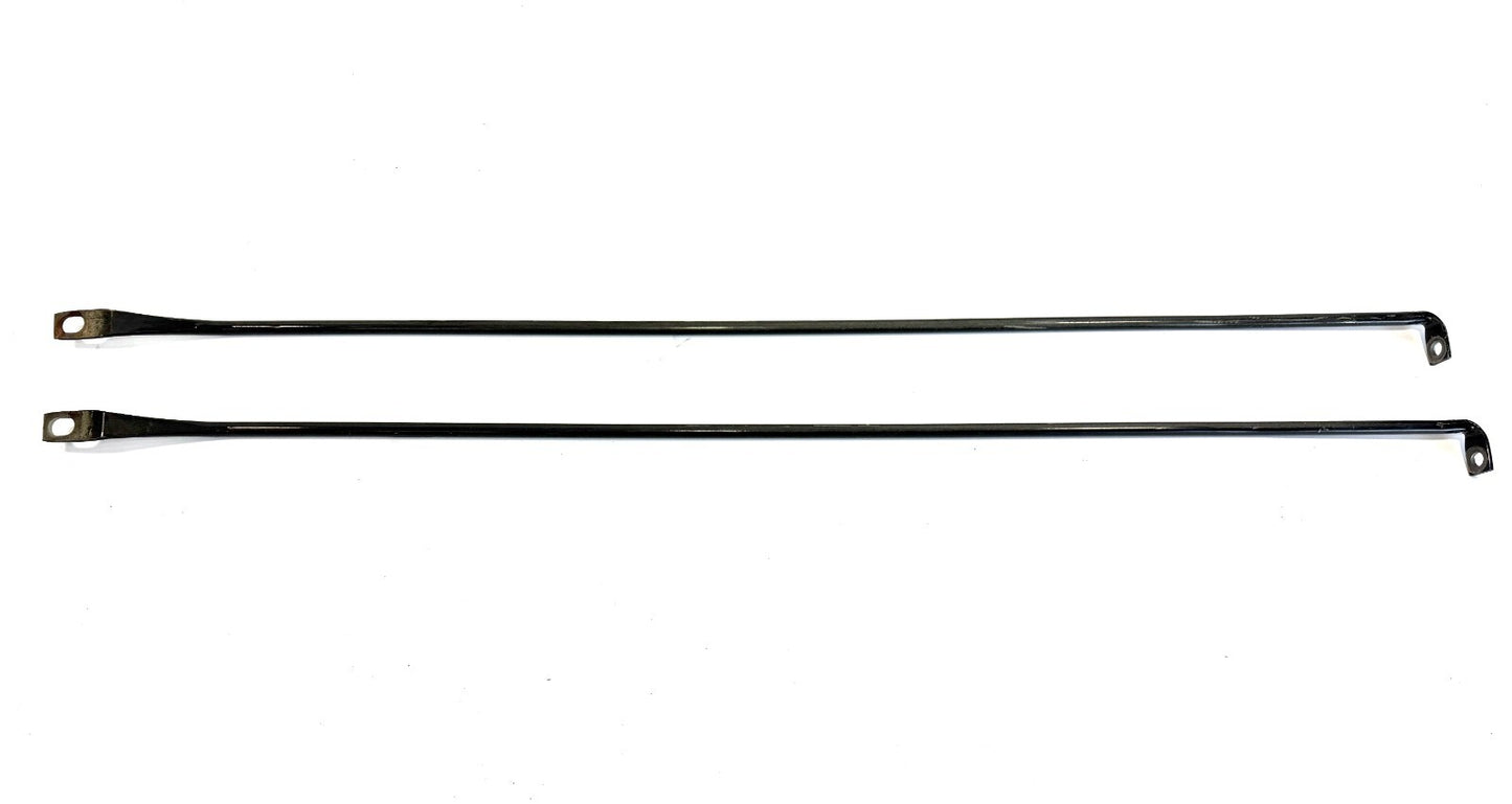 Jeep TJ Wrangler OEM Front Grill Support Rods PX8 BLACK 1997-20061