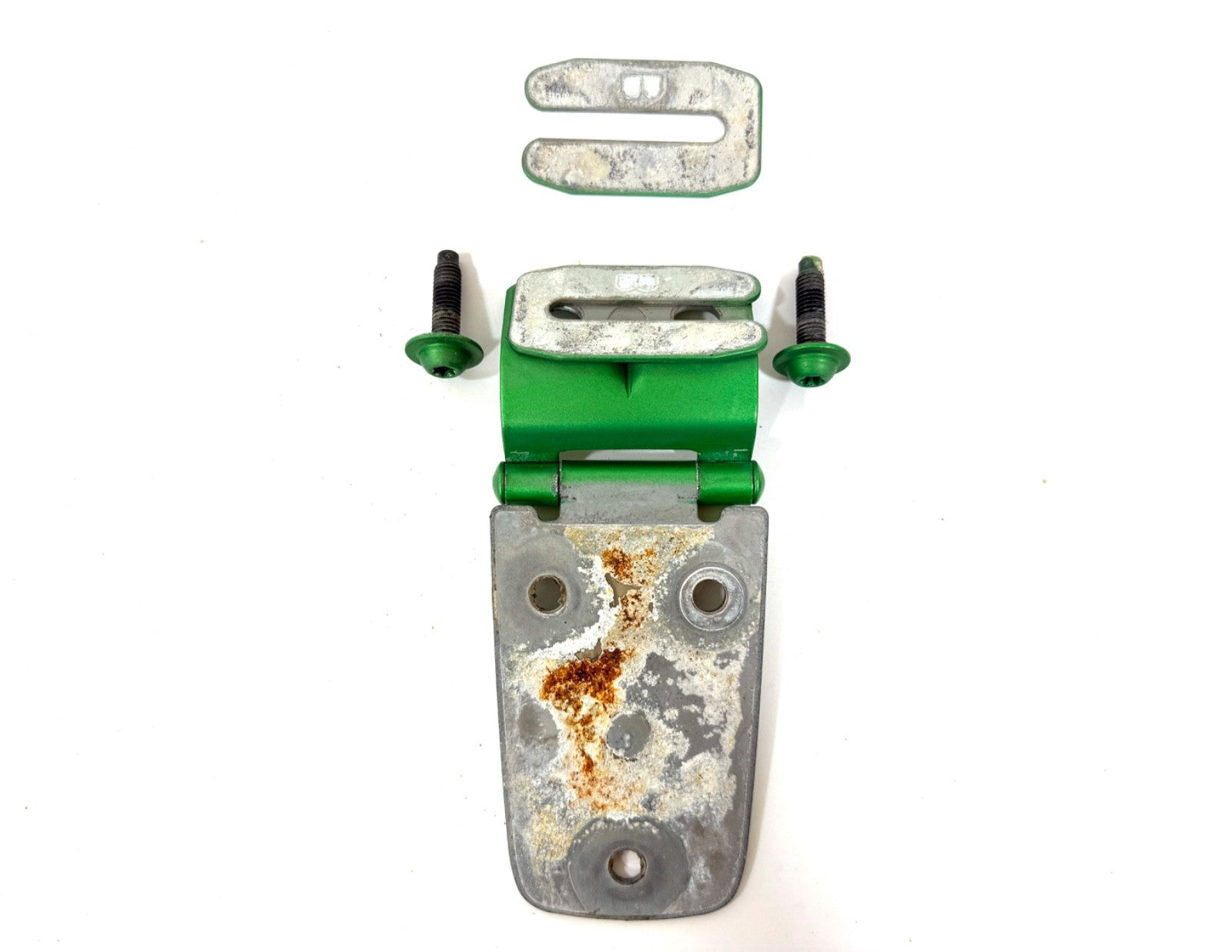 97-06 ELECTRIC LIME GREEN Single Hood Hinge Factory OEM  Jeep TJ Wrangler2