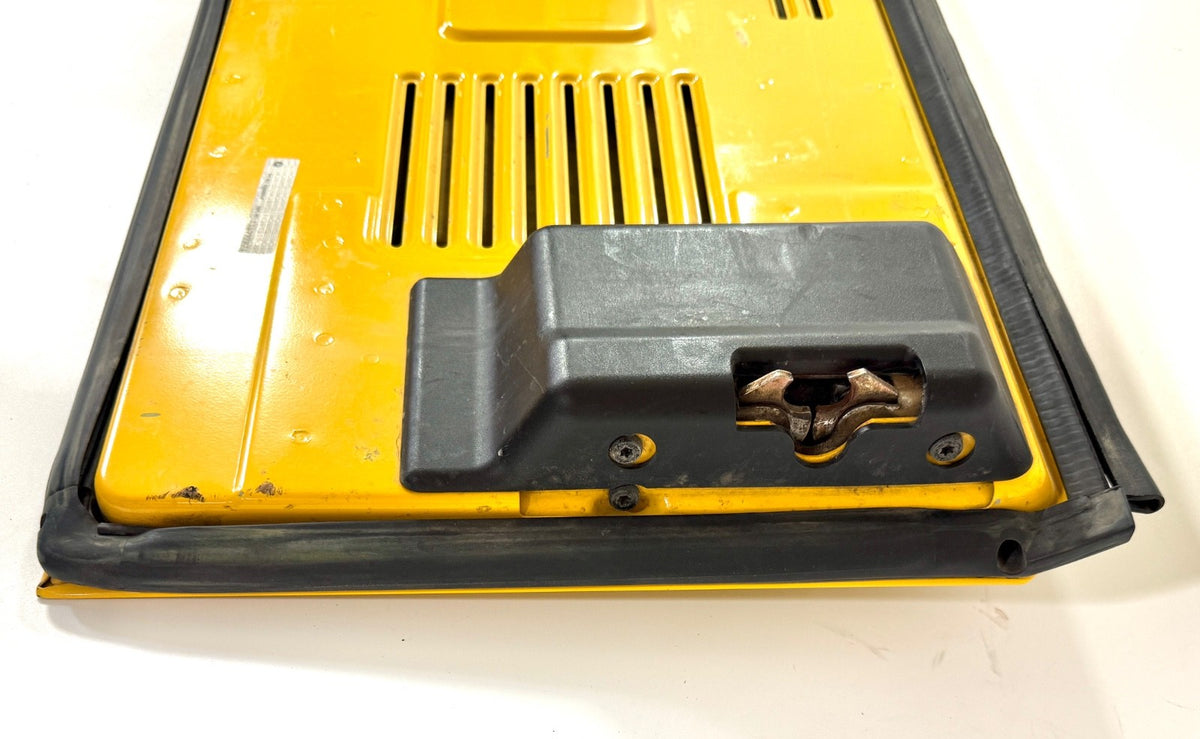 2002 2006 Jeep Wrangler TJ OEM Complete Solar Yellow Tailgate with Key8