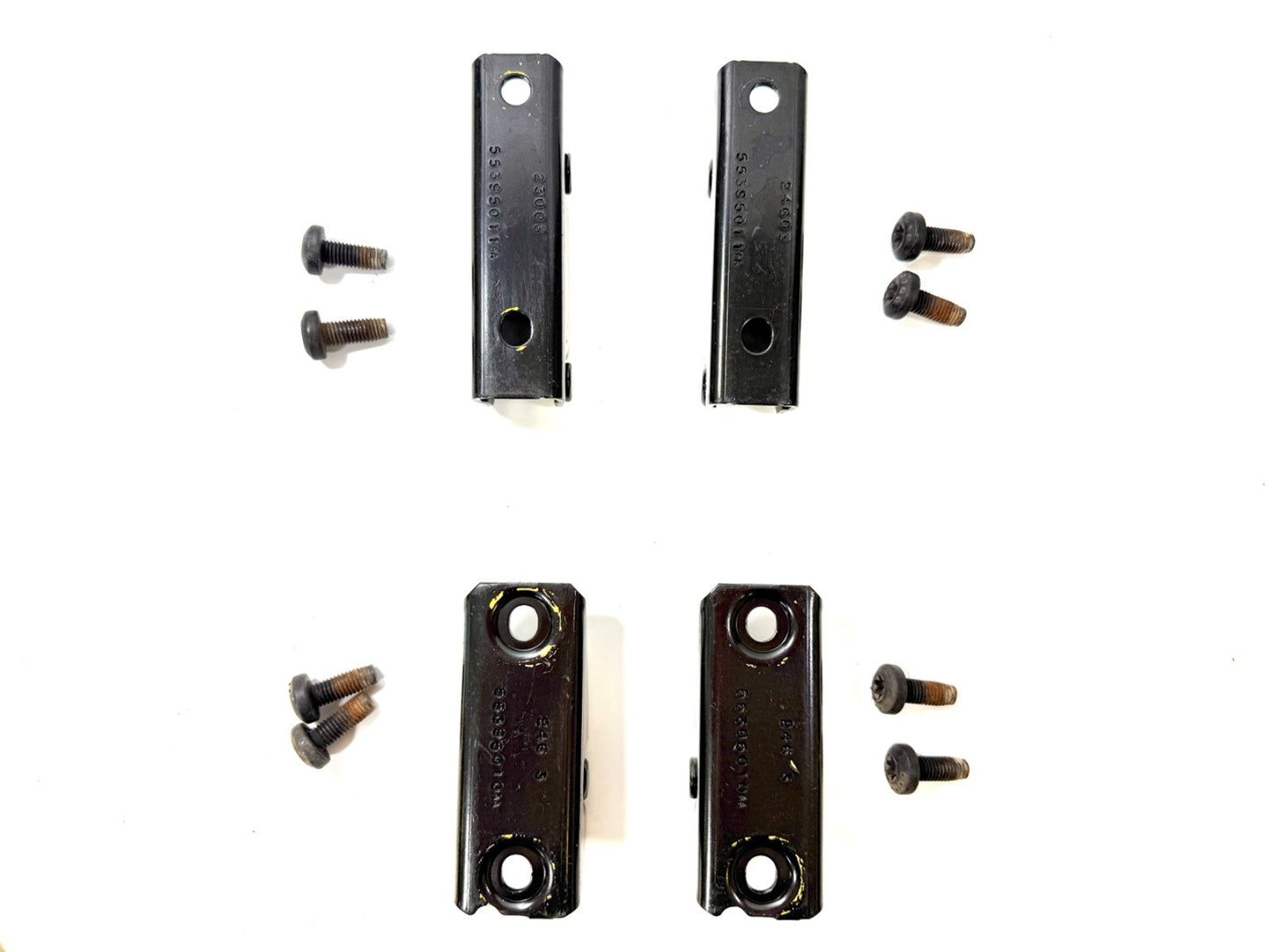 Jeep Wrangler TJ 03-06 Rear Folding Flip Tumble Seat Bracket Set FREE SHIPPING1