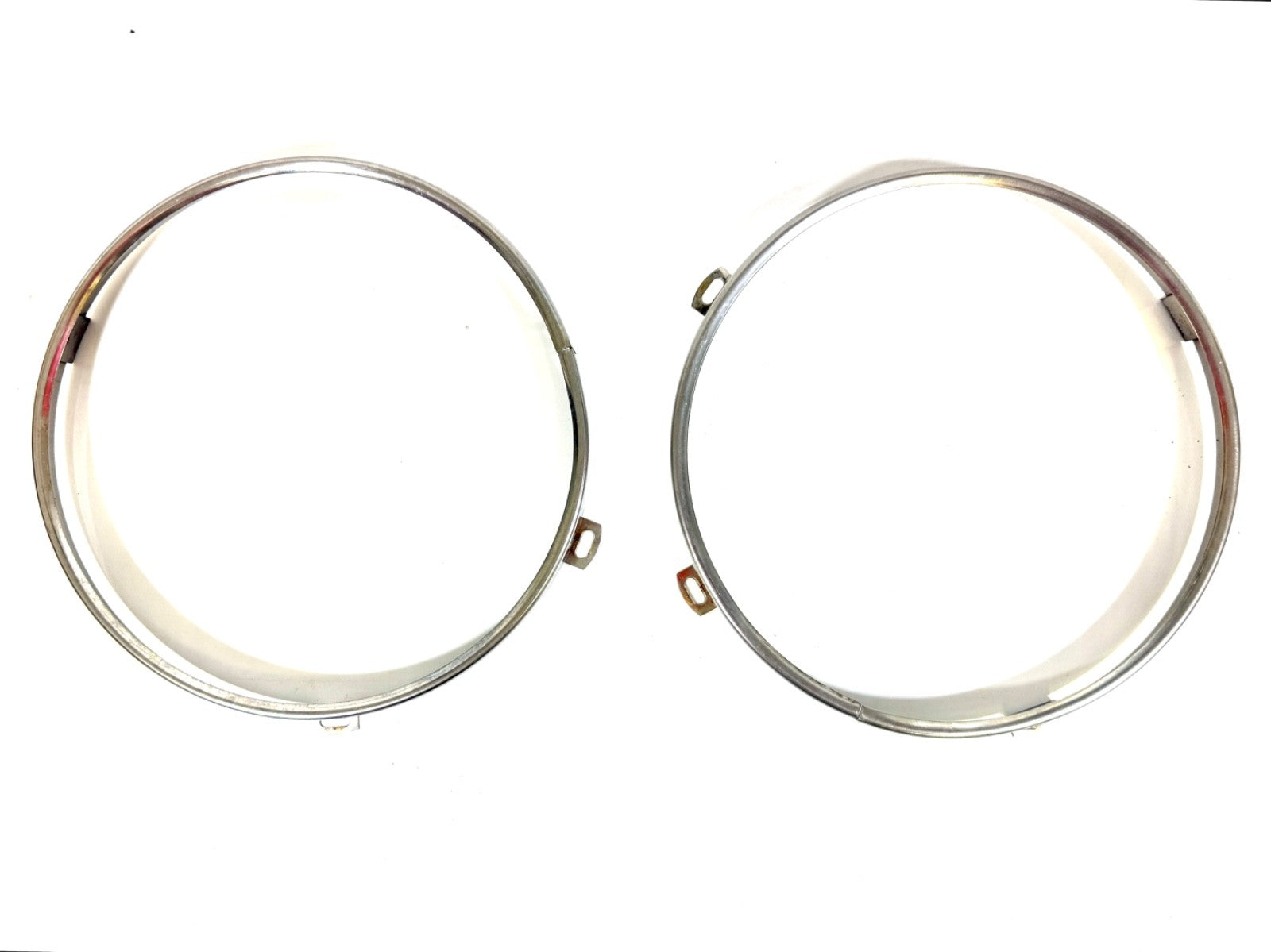 OEM Jeep Wrangler TJ Headlight Bulb Metal Retainer Ring PAIR Fits LH RH 97-060