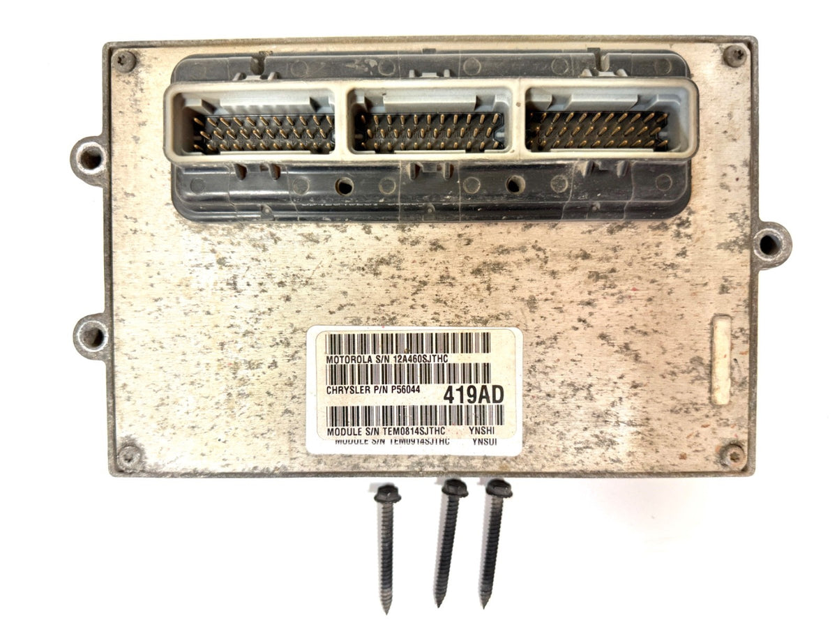 Jeep 2004 Wrangler 4.0L 56044419AD Engine Computer Module ECM PCM ECU0