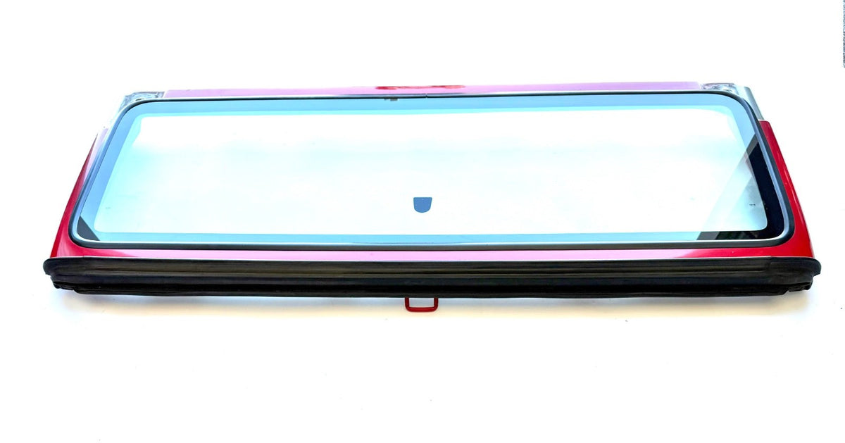 Windshield Frame Panel FLAME RED PR4 with Free Glass 03-06 Jeep TJ Wrangler3