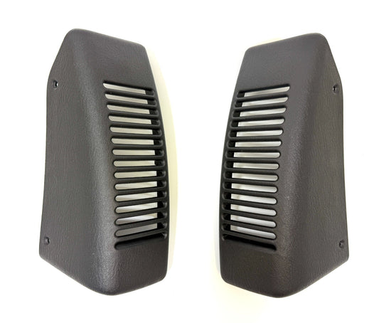 Jeep TJ Wrangler OEM Dash Speaker Grill Trim Panel Pair Black-Slate 1997-20060